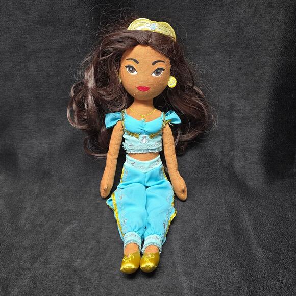 Disney Broadway Aladdin Princess Jasmine Stuffed Plush Doll Movie Character - Picture 8 of 8